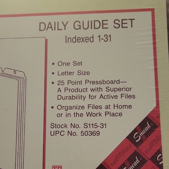 Daily Guide Set File Folders - Picture 4 of 4